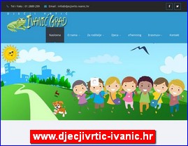 Vrtići, zabavišta, obdaništa, jaslice, www.djecjivrtic-ivanic.hr