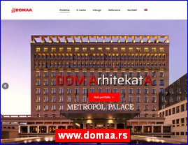 Arhitektura, projektovanje, www.domaa.rs