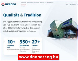 PVC, aluminijumska stolarija, www.dooherceg.ba