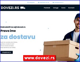 Prevoz robe, prevoz stvari, prevoz nametaja, prevoz bele tehnike, Dovezi, Beograd, www.dovezi.rs