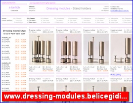 Ugostiteljska oprema, oprema za restorane, posuđe, www.dressing-modules.belicegidio.com