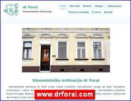 Stomatološke ordinacije, stomatolozi, zubari, www.drforai.com