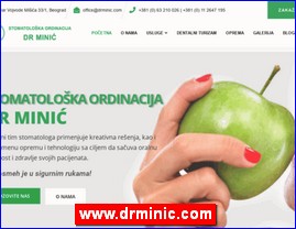 Stomatološke ordinacije, stomatolozi, zubari, www.drminic.com