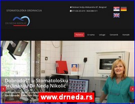Stomatološke ordinacije, stomatolozi, zubari, www.drneda.rs