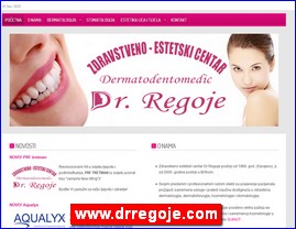 Stomatološke ordinacije, stomatolozi, zubari, www.drregoje.com