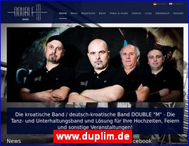 Muzičari, bendovi, folk, pop, rok, www.duplim.de