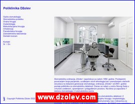 Stomatološke ordinacije, stomatolozi, zubari, www.dzolev.com