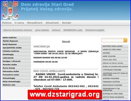 Stomatološke ordinacije, stomatolozi, zubari, www.dzstarigrad.org