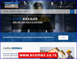 Industrija metala, www.ecomex.co.rs
