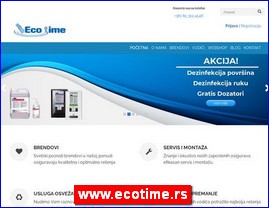Higijenska oprema, www.ecotime.rs