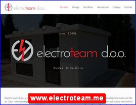Energetika, elektronika, grejanje, gas, www.electroteam.me