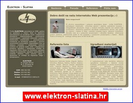 Energetika, elektronika, grejanje, gas, www.elektron-slatina.hr