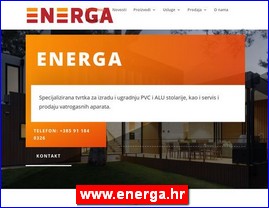 PVC, aluminijumska stolarija, www.energa.hr