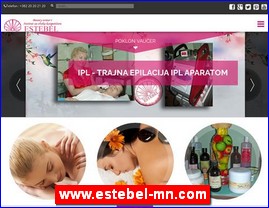 Kozmetika, kozmetički proizvodi, www.estebel-mn.com