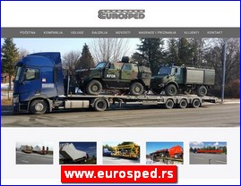 Transport, pedicija, skladitenje, Srbija, www.eurosped.rs
