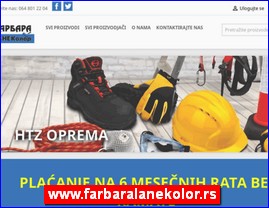 Građevinarstvo, građevinska oprema, građevinski materijal, www.farbaralanekolor.rs