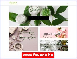 Kozmetika, kozmetički proizvodi, www.faveda.ba