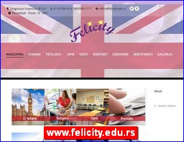 Škole stranih jezika, www.felicity.edu.rs