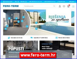 Sanitarije, vodooprema, www.fero-term.hr