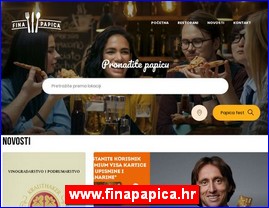 Restorani, www.finapapica.hr