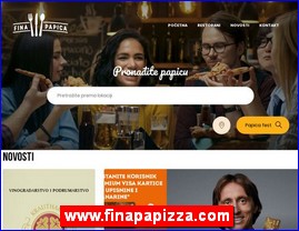 Pizza, picerije, palačinkarnice, www.finapapizza.com