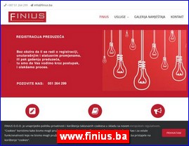 Knjigovodstvo, računovodstvo, www.finius.ba