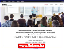Knjigovodstvo, računovodstvo, www.finkom.ba