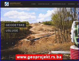 Arhitektura, projektovanje, www.geoprojekt.rs.ba