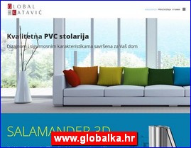 PVC, aluminijumska stolarija, www.globalka.hr