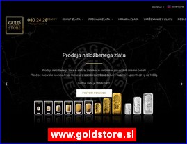 Zlatare, zlato, zlatarstvo, nakit, satovi, www.goldstore.si