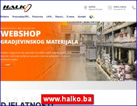 Građevinarstvo, građevinska oprema, građevinski materijal, www.halko.ba