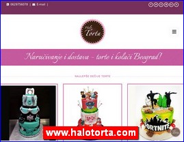 Konditorski proizvodi, keks, čokolade, bombone, torte, sladoledi, poslastičarnice, www.halotorta.com