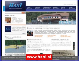 Građevinarstvo, građevinska oprema, građevinski materijal, www.hani.si