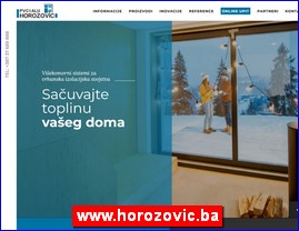PVC, aluminijumska stolarija, www.horozovic.ba