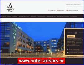 Hoteli, smeštaj, Hrvatska, www.hotel-aristos.hr