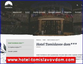 Hoteli, smeštaj, Hrvatska, www.hotel-tomislavovdom.com