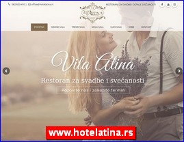 Restorani, www.hotelatina.rs