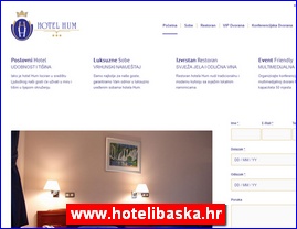 Hoteli, smeštaj, Hrvatska, www.hotelibaska.hr