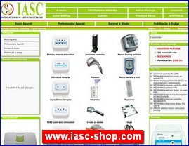Medicinski aparati, uređaji, pomagala, medicinski materijal, oprema, www.iasc-shop.com