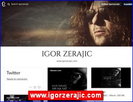 Muzičari, bendovi, folk, pop, rok, www.igorzerajic.com