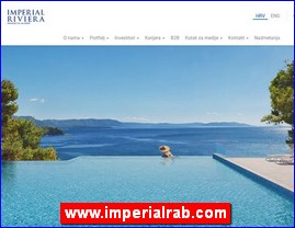 Hoteli, smeštaj, Hrvatska, www.imperialrab.com