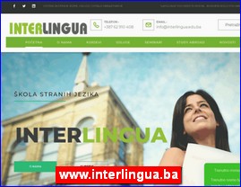 Škole stranih jezika, www.interlingua.ba