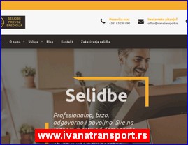 Transport, pedicija, skladitenje, Srbija, www.ivanatransport.rs