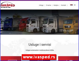 Transport, pedicija, skladitenje, Srbija, www.ivasped.rs