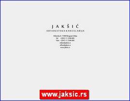 Advokati, advokatske kancelarije, www.jaksic.rs