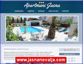 Hoteli, smeštaj, Hrvatska, www.jasnanovalja.com