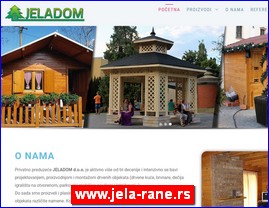 Drvene kuće, brvnare, paviljoni, letnjikovci, dečija igrališta, oprema za dečije parkove, mobilijar, objekti od drveta, JelaDom, Vrnjačka Banja, www.jela-rane.rs
