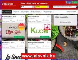Restorani, www.jelovnik.ba