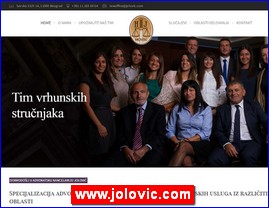Advokati, advokatske kancelarije, www.jolovic.com