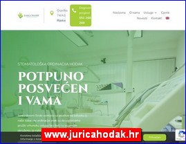 Stomatološke ordinacije, stomatolozi, zubari, www.juricahodak.hr